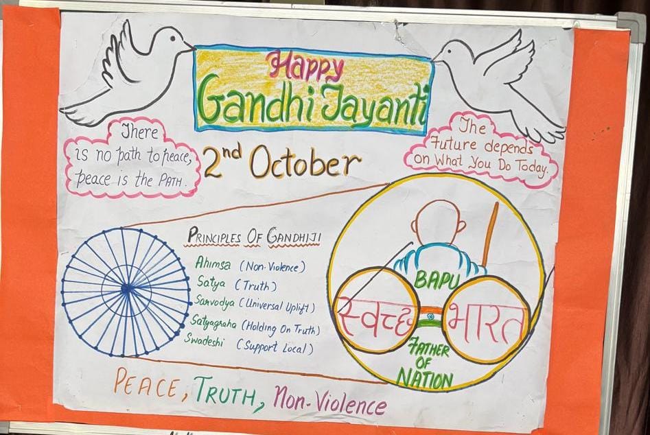 GANDHI JAYANTI & BIRTH ANNIVERSARY OF SH. LAL BAHADUR SHASTRI JI
